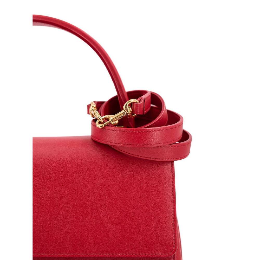 Saint Laurent Calfskin Medium Moujik Top Handle Bag Lipstick - Picture 7 of 12